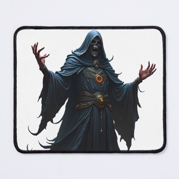 Item preview, sorceress clad dark robes dark magic power elegance designed and sold by ART ATTACK ZONE.