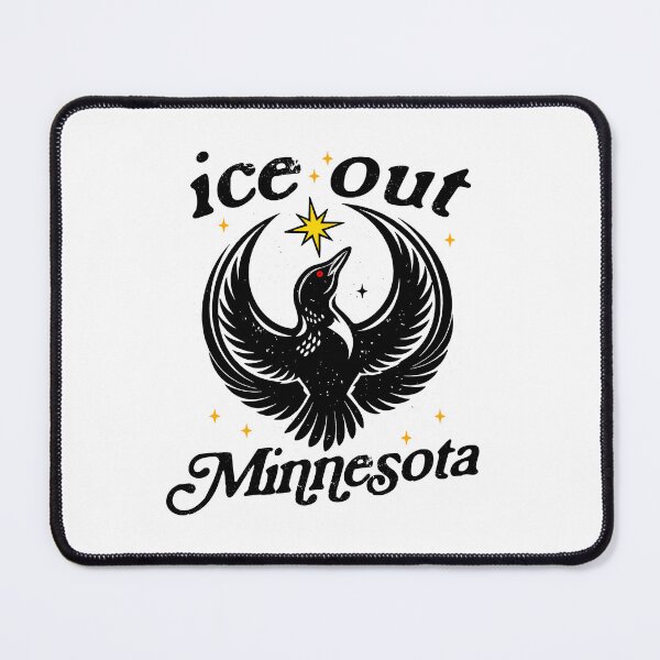 Item preview, Minneapolis Loon Resist Symbol - ICE OUT MINNESOTA designed and sold by borenclolahroy.