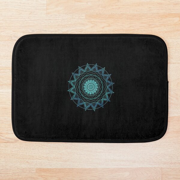 Item preview, Electric blue mandala designed and sold by Northlink.