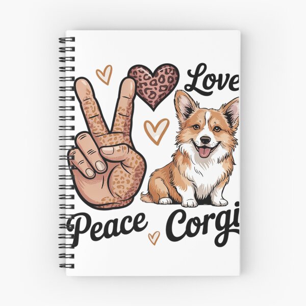 Item preview, Peace Love Corgi Animal Lover Pet Dog Puppy Owner Men Women designed and sold by angolinnArt.