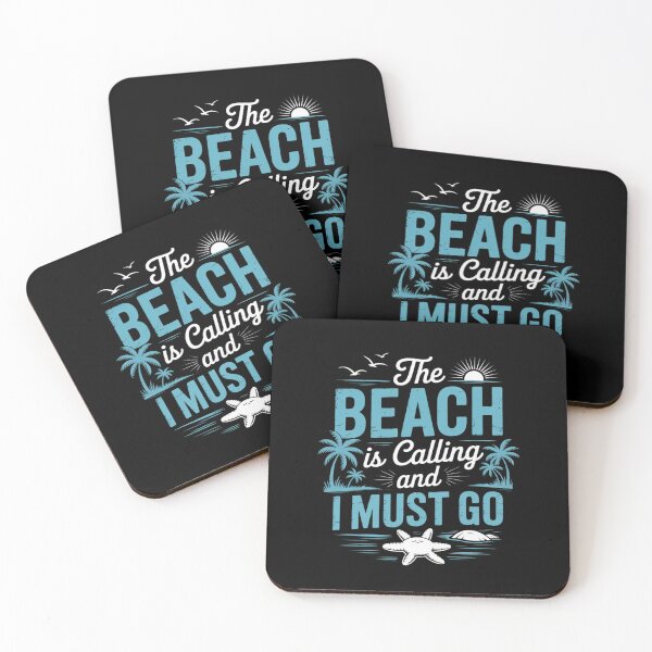 Item preview, The Beach Is Calling And I Must Go Beach Vacation Summer  designed and sold by joyouartArt.