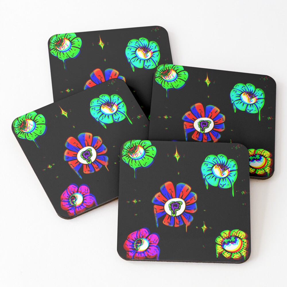 Item preview, Coasters (Set of 4) designed and sold by QtKrow.