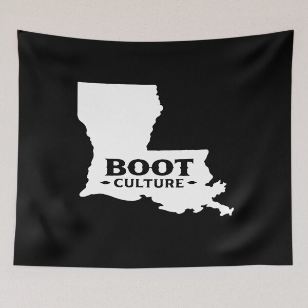 Item preview, Boot Culture Louisiana White Logo | Southern Lifestyle Design designed and sold by Boot Culture.