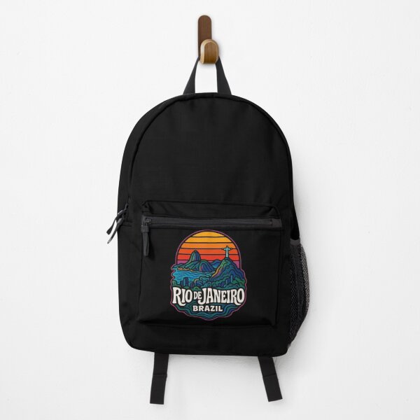 Item preview, Rio De Janeiro Brazil Retro Trippy Travel designed and sold by TomFrontierArt.
