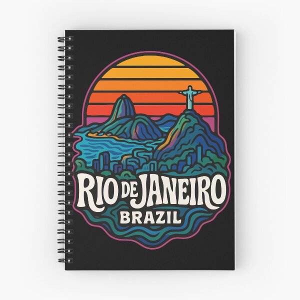 Item preview, Rio De Janeiro Brazil Retro Trippy Travel designed and sold by TomFrontierArt.