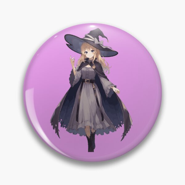 Item preview, Dark kind witch fullbody anime style designed and sold by Danime Planet.