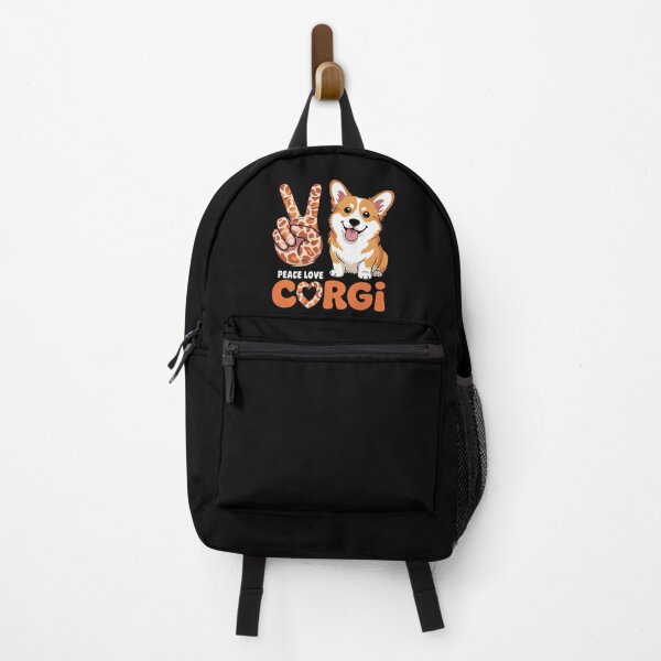 Artikelvorschau, Frieden, Liebe, Corgi, Hundemama, Muttertag, Corgi entworfen und verkauft von angolinnArt.