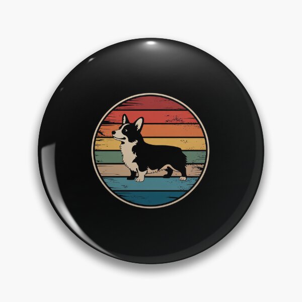 Item preview, Pembroke Welsh Corgi Dog Silhouette Pet Lovers  designed and sold by angolinnArt.