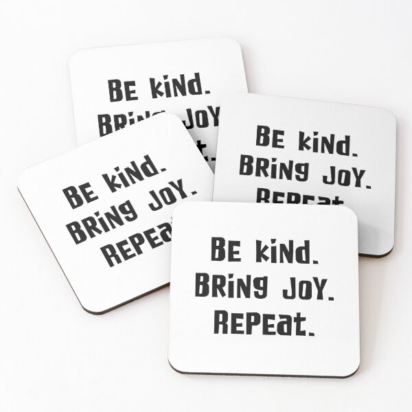 Item preview, Be Kind. Bring Joy. Repeat. designed and sold by joshpincus.