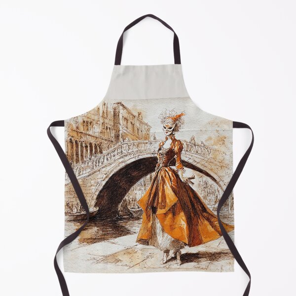 Item preview, Venice Carnival - Elegant Noblewoman in 18th Century Costume designed and sold by Banal25.