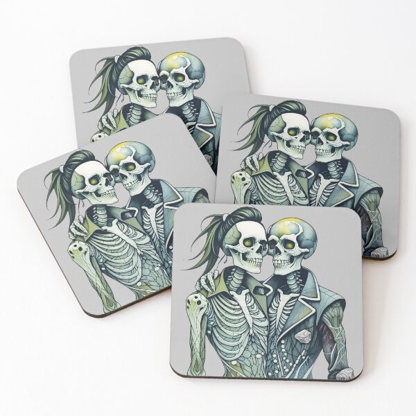 Item preview, Gothic Skeleton Lovers designed and sold by Shoot-The-Moon.