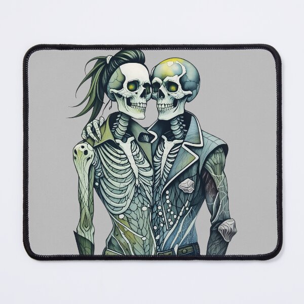 Item preview, Gothic Skeleton Lovers designed and sold by Shoot-The-Moon.