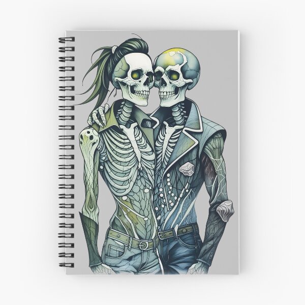 Item preview, Gothic Skeleton Lovers designed and sold by Shoot-The-Moon.