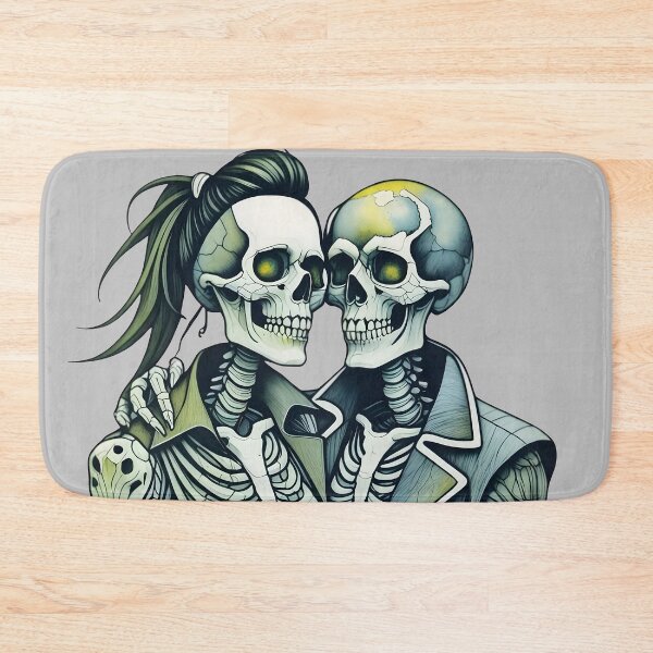 Item preview, Gothic Skeleton Lovers designed and sold by Shoot-The-Moon.