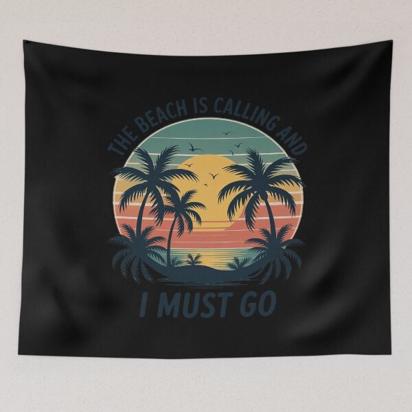 Item preview, The Beach Is Calling And I Must Go Family Vacation Summer  designed and sold by joyouartArt.