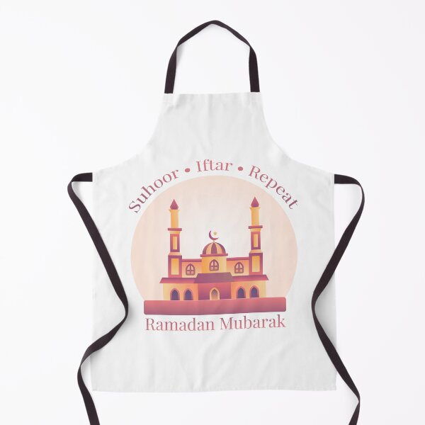 Item preview, Suhoor Iftar Repeat Ramadan Mubarak Mosque Illustration Islamic Design designed and sold by PixelWaveBD.