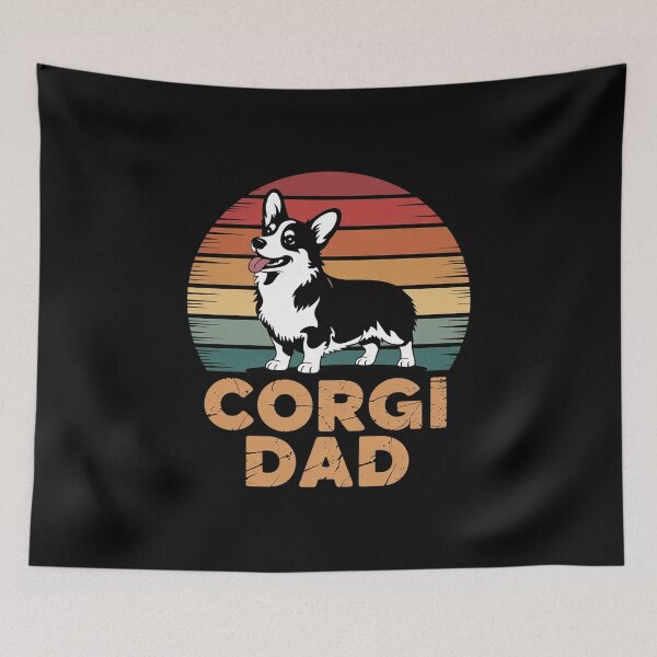 Item preview, Corgi Dad Dog Owner Pet Welsh Corgi Father Men designed and sold by angolinnArt.