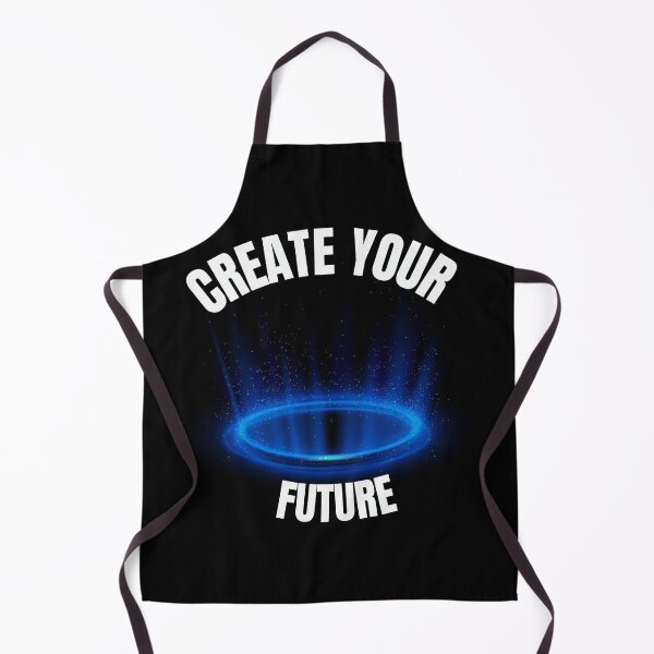 Item preview, Create Your Future Futuristic Neon Portal Graphic T-Shirt designed and sold by Hayir Design.