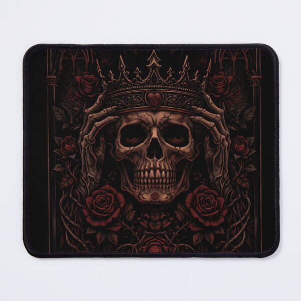Item preview, Dark Queen of Hearts — Gothic Playing Card Art designed and sold by CreationbyNiki.