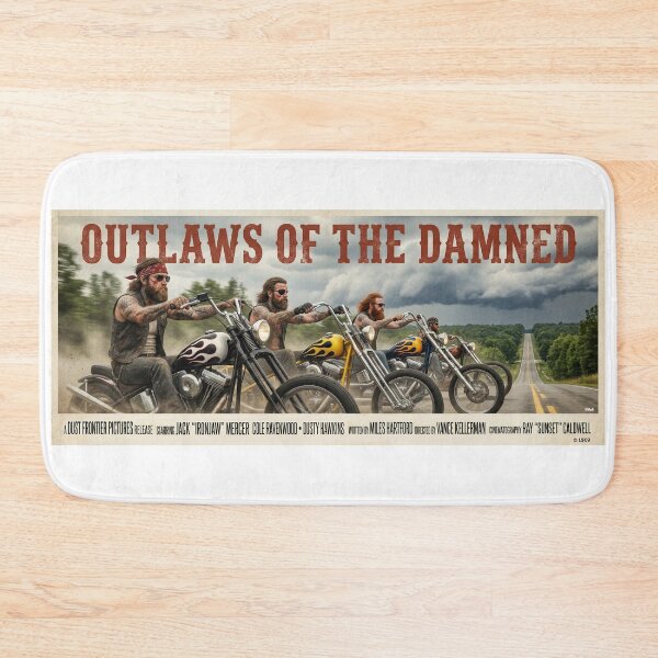 Item preview, MOVIE POSTER OUTLAWS OF THE DAMNED 1969 designed and sold by VERYOLDROAD BY AXTON BROWNING .