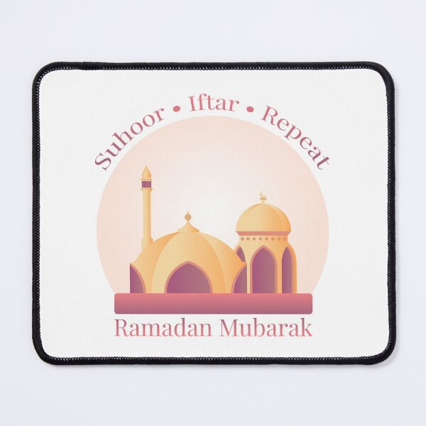 Item preview, Ramadan Mubarak Islamic Design for Muslim Home Decor, Gifts & Wall Art designed and sold by PixelWaveBD.
