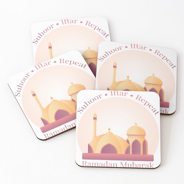 Item preview, Ramadan Mubarak Islamic Design for Muslim Home Decor, Gifts & Wall Art designed and sold by PixelWaveBD.