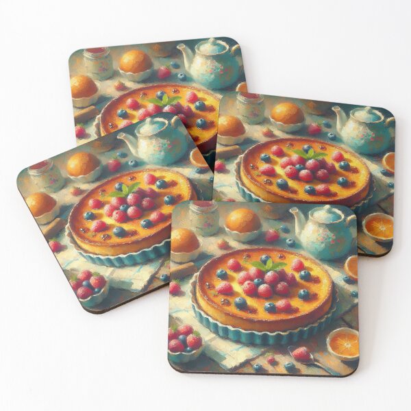 Item preview, Clafoutis Impressionism Art Style designed and sold by artofuniverse.