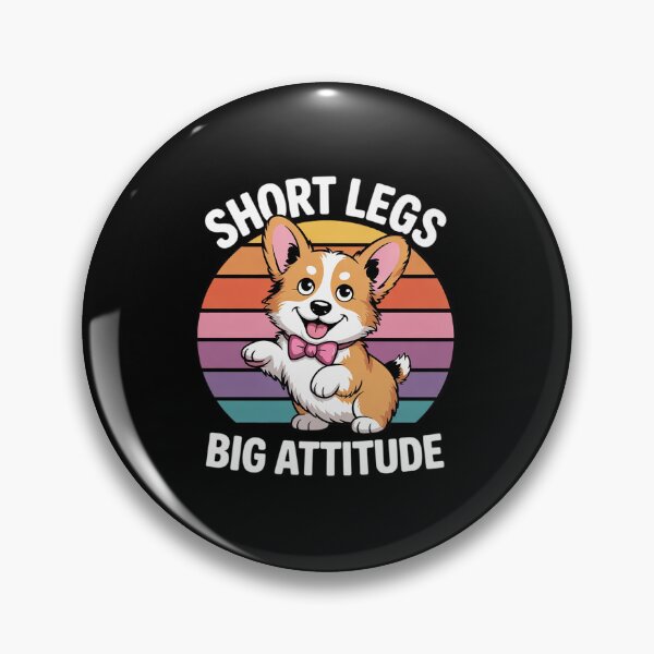 Item preview, Short Legs Big Attitude Cute Corgi Dog Lover designed and sold by angolinnArt.