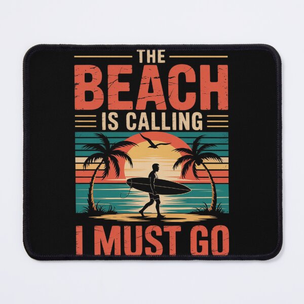 Item preview, The Beach Is Calling and I Must Go Summeav designed and sold by joyouartArt.