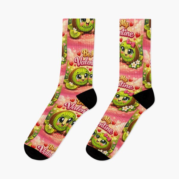 Artikelvorschau, Niedliches Kiwi-Pärchen – Sei mein Valentin – Süße Fruchtliebe-Kunst entworfen und verkauft von Dreamy Armine Art.