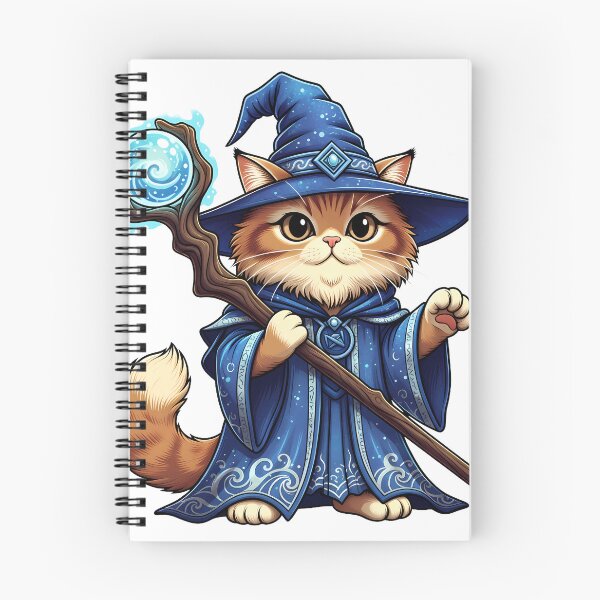 Item preview, Water Wizard Cat D&D Hydromancer Kawaii Fantasy Art designed and sold by MindfulAssets.