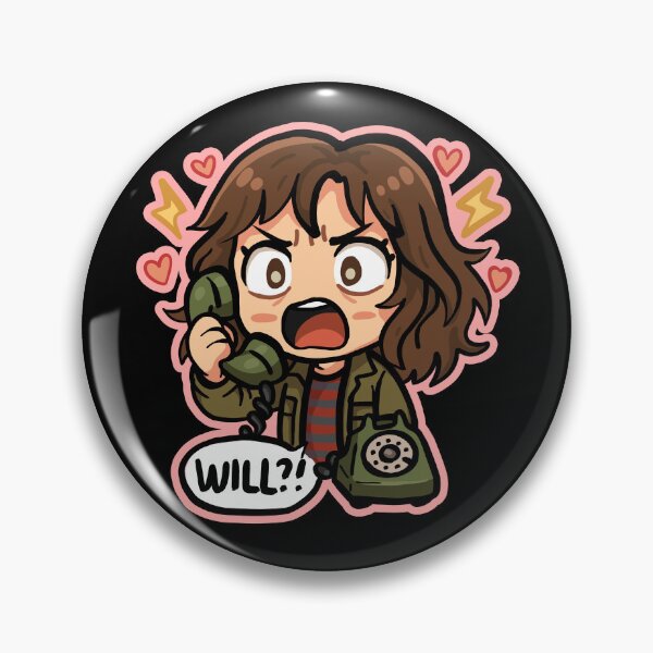 Item preview, JOYCE BYERS - STRANGER THINGS | kawaii | designed and sold by marskart.
