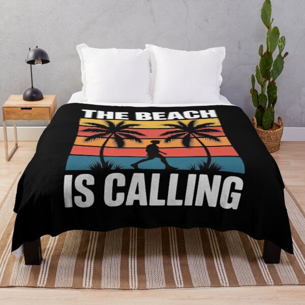 Item preview, The Beach Is Calling and I Must Go Summer designed and sold by joyouartArt.