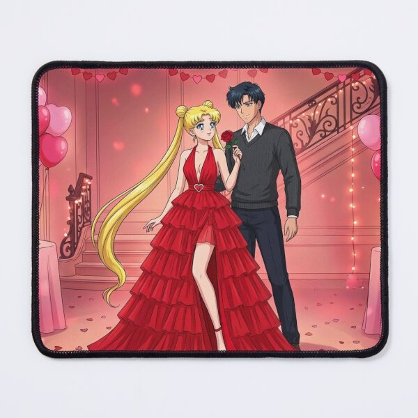 Item preview, Usagi and Mamoru on a Valentine's Date designed and sold by Solace Sparkles.