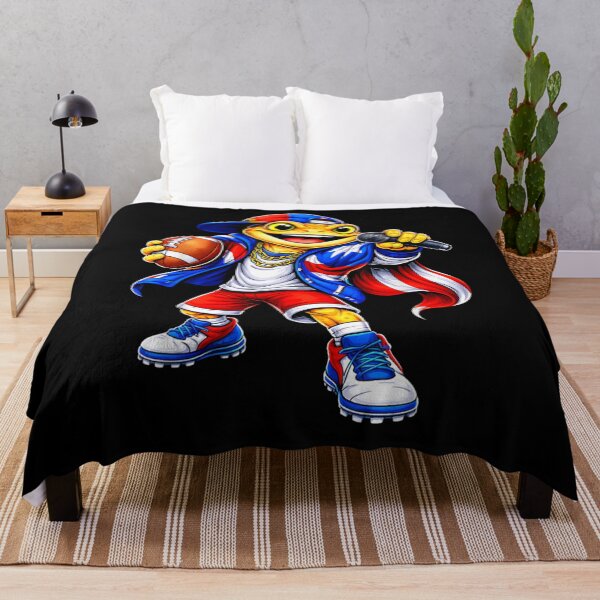 Item preview, Puerto Rico Kids Girl Flag Music Coqui Frog Funny Football  designed and sold by designerDop.