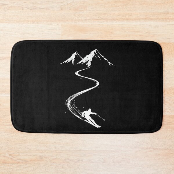 Item preview, vintage ski skiing skier lines mountains   designed and sold by SOUFIANE1991.