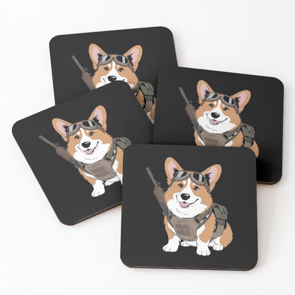 Item preview, Tactical Corgi Steampunk Warrior Dog Lovers  designed and sold by angolinnArt.