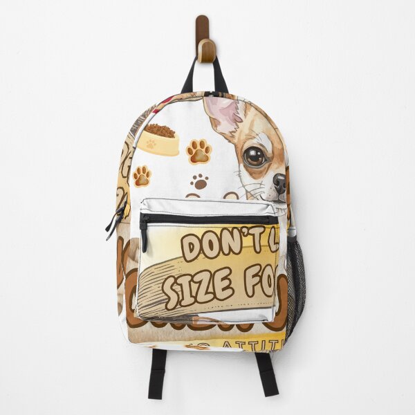 Item preview, Funny Chihuahua Dog Illustration – Don’t Let the Size Fool You designed and sold by BrightVibe Collective.