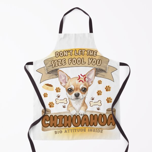 Item preview, Funny Chihuahua Dog Illustration – Don’t Let the Size Fool You designed and sold by BrightVibe Collective.