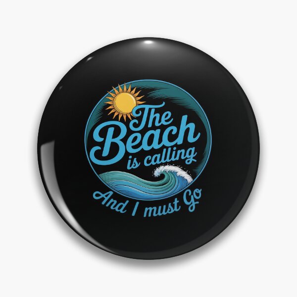 Item preview, The Beach is Calling and I Must Go Summer Fun Beach  designed and sold by joyouartArt.