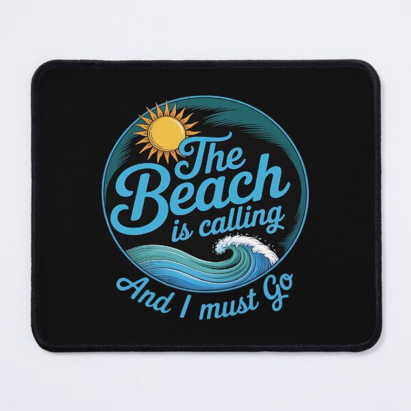 Item preview, The Beach is Calling and I Must Go Summer Fun Beach  designed and sold by joyouartArt.
