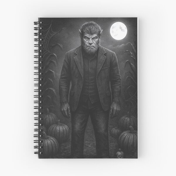 Item preview, Wolfman Full Moon Halloween Portrait – Absurd Cult Co. designed and sold by Absurd Cult Co..
