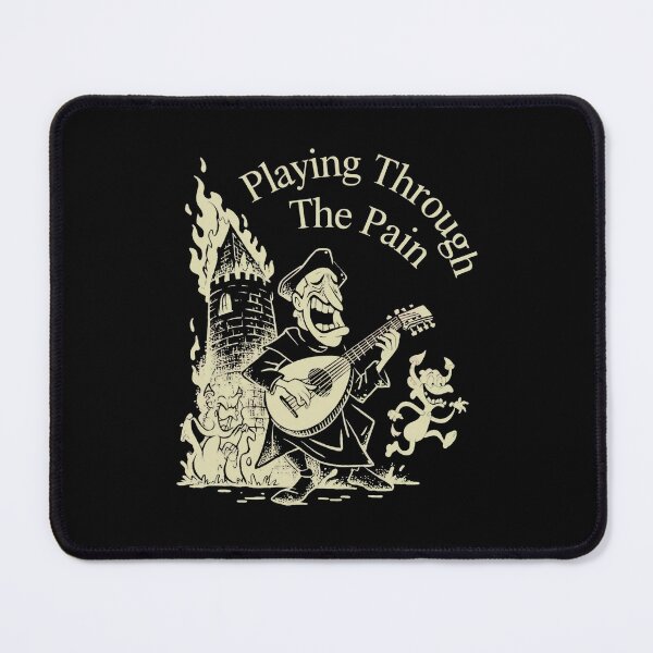 Item preview, Musician Playing Through Pain Chaos designed and sold by SignumShop.
