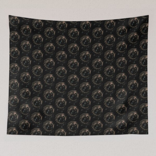 Item preview, Geometric Dragon Dice Dreamcatcher Art designed and sold by CutenessMania.