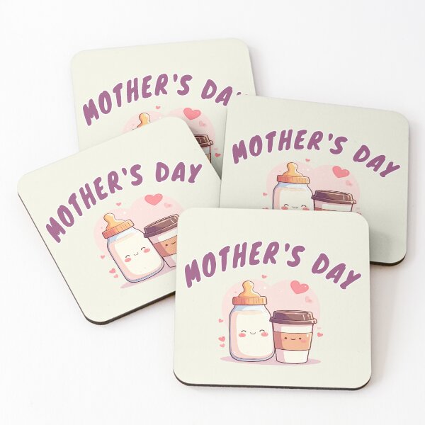 Item preview, Our Mother's Day, milk bottle and coffee mug designed and sold by LiskoDesign.