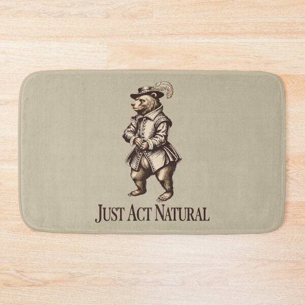 Item preview, Bear Dressed As Man Natural designed and sold by SignumShop.