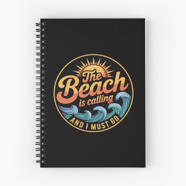 Item preview, The Beach Is Calling and I Must Go summer vacation beach  designed and sold by joyouartArt.