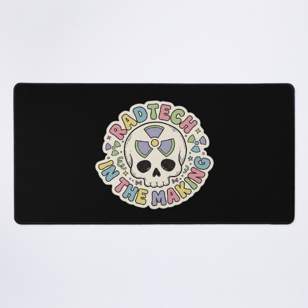 Item preview, Rad Tech in the Making | Cute Pastel Radiology Student Skull designed and sold by MyProfessionaltees.