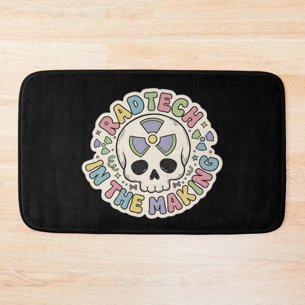 Item preview, Rad Tech in the Making | Cute Pastel Radiology Student Skull designed and sold by MyProfessionaltees.