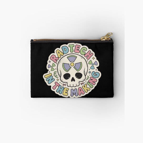 Item preview, Rad Tech in the Making | Cute Pastel Radiology Student Skull designed and sold by MyProfessionaltees.